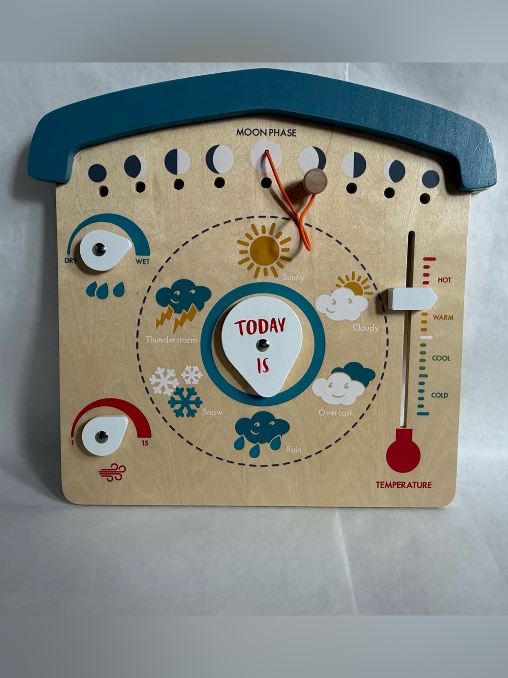 Pottery Barn Kids Wooden Weather Activity Board